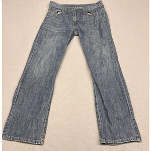 Levis 569 Jeans Mens 32x32 Blue Denim Staight Fit Western Classic Casual